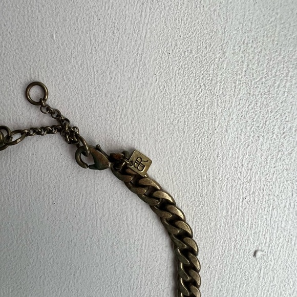 Banana Republic Costume/Statement necklace - shiny mock collar - Picture 2 of 3